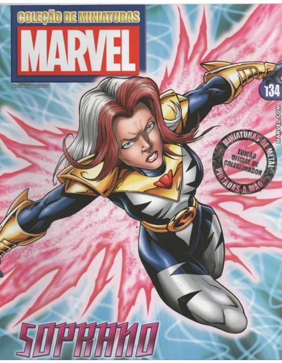 COLEÇAO DE MINIATURAS MARVEL 134 SOPRANO