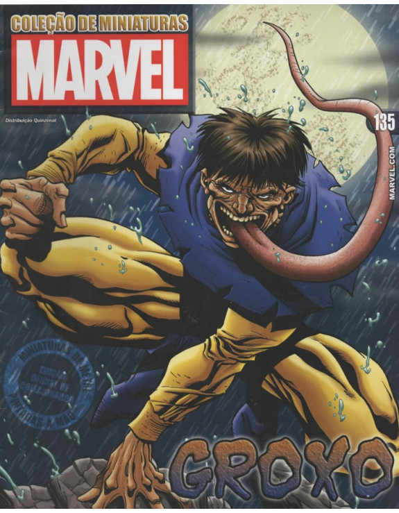 COLEÇAO DE MINIATURAS MARVEL 135 GROXO