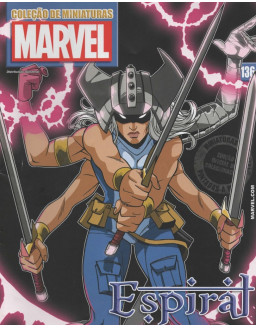 COLEÇAO DE MINIATURAS MARVEL 136 ESPIRAL