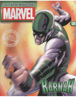 COLEÇAO DE MINIATURAS MARVEL 139 KARNAK