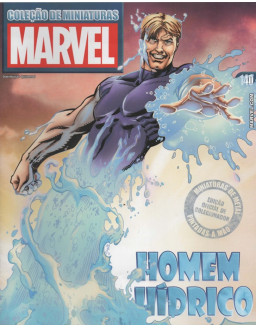 COLEÇAO DE MINIATURAS MARVEL 140 HOMEM HIDRICO