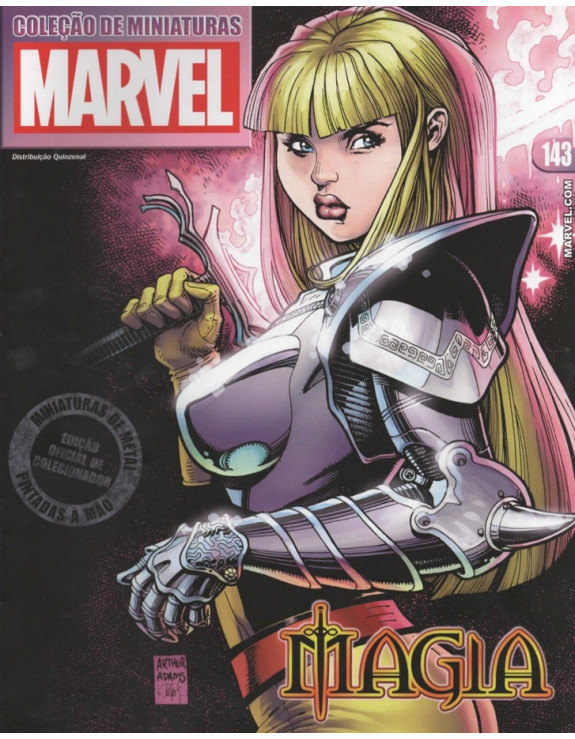 COLEÇAO DE MINIATURAS MARVEL 143 MAGIA