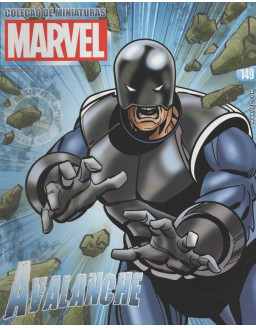 COLEÇAO DE MINIATURAS MARVEL 149 AVALANCHE
