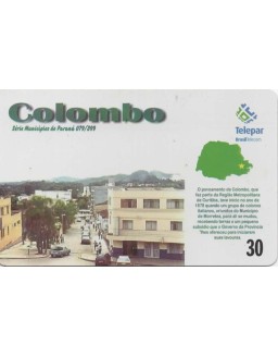 SERIE MUNICIPIOS DO PARANA 079 DE 399 - COLOMBO
