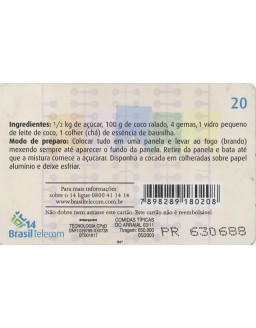 COMIDAS TIPICAS DO ARRAIAL03/11 - COCADA