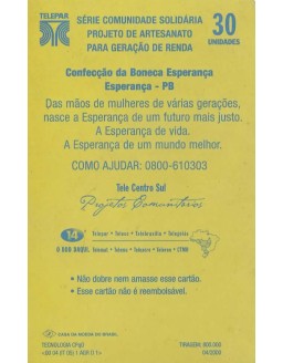 SERIE COMUNIDADE SOLIDARIA - PROJETO DE ARTESANATO 