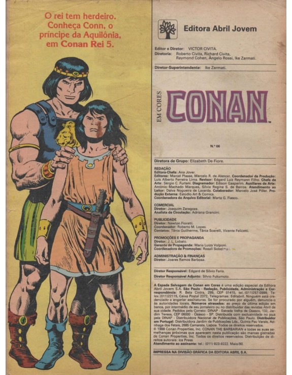 A ESPADA SELVAGEM DE CONAN EM CORES 06