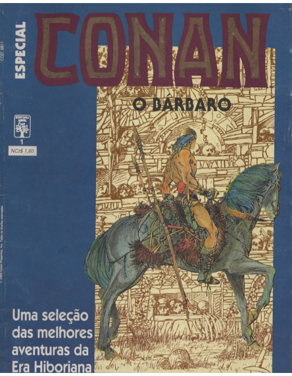 CONAN O BARBARO ESPECIAL 01