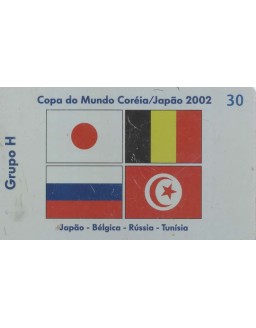 SERIE COPA DO MUNDO 2002 08/08 - GRUPO H -COREIA E JAPAO