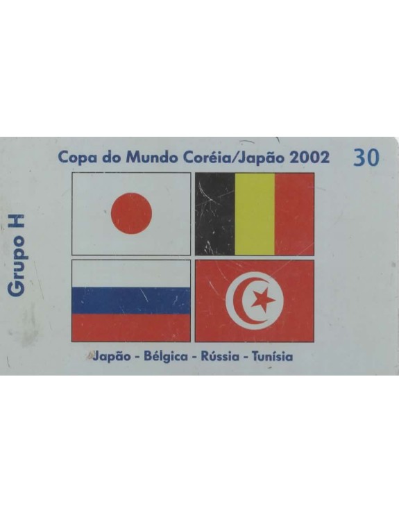 SERIE COPA DO MUNDO 2002 08/08 - GRUPO H -COREIA E JAPAO