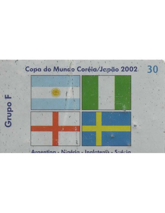 SERIE COPA DO MUNDO 2002 06/08 - GRUPO F - COREIA E JAPAO