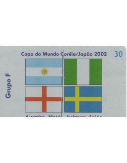 SERIE COPA DO MUNDO 2002 06/08 - GRUPO F - COREIA E JAPAO
