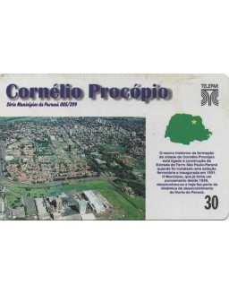 SERIE MUNICIPIOS DO PARANA 085 DE 399 - CORNELIO PROCOPIO