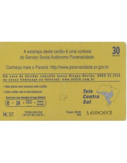 SERIE MUNICIPIOS DO PARANA 086 DE 399 - CORONEL DOMINGOS SOARES