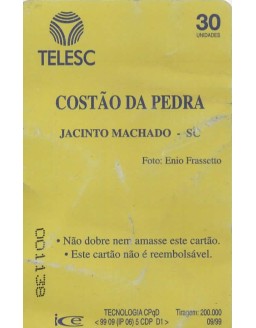 COSTAO DA PEDRA - JACINTO MACHADO SC - TELESC