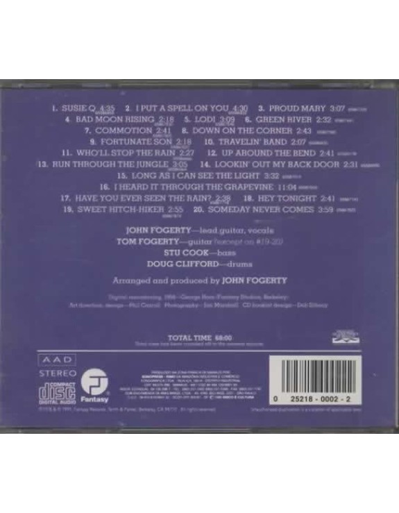 CREEDENCE CLEARWATER REVIVAL - CHRONICLE VOLUME 01