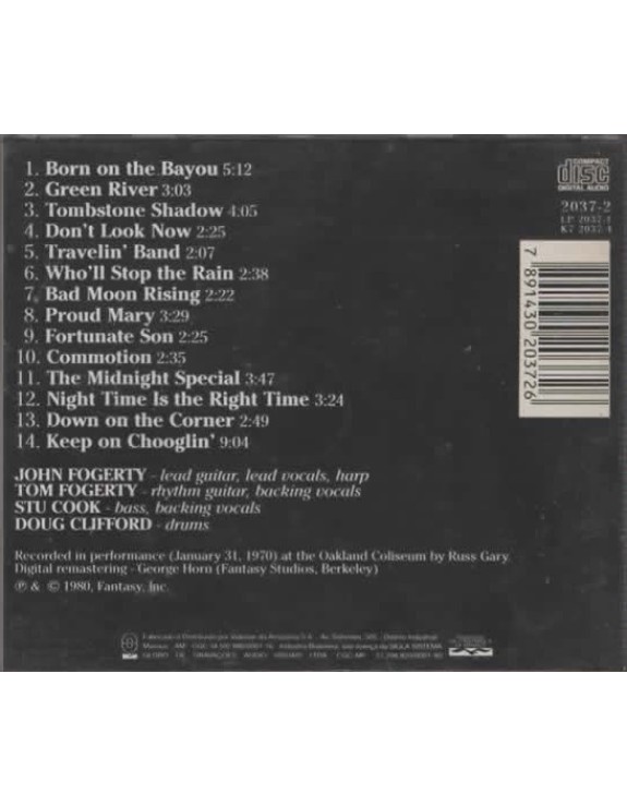CREEDENCE CLEARWATER REVIVAL - THE CONCERT
