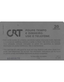CRT - VOCE FALA O MUNDO RESPONDE