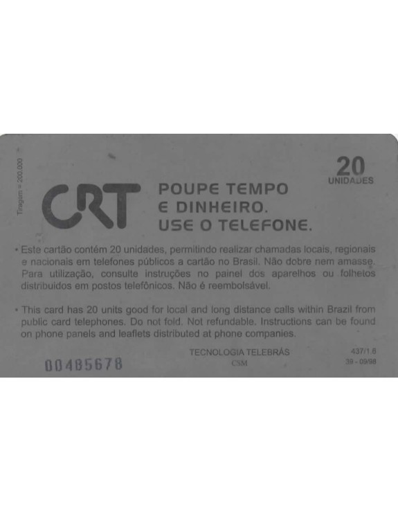 CRT - VOCE FALA O MUNDO RESPONDE