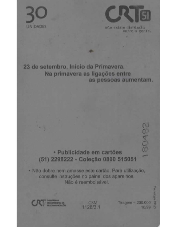 CRT - 23 DE SETEMBRO - INICIO DA PRIMAVERA 