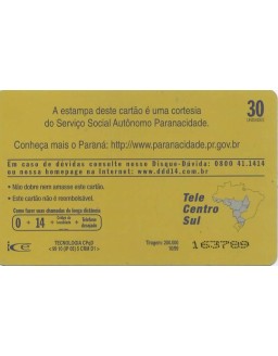 SERIE MUNICIPIOS DO PARANA 089 DE 399 - CRUZ MACHADO