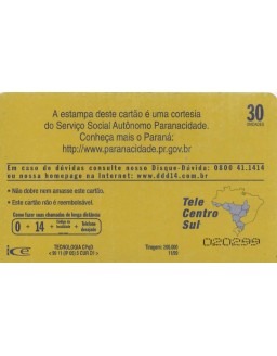 SERIE MUNICIPIOS DO PARANA 094 DE 399 - CURITIBA
