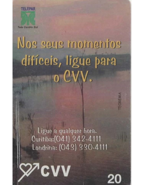 CVV - CENTRO DE VALORIZAÇAO DA VIDA