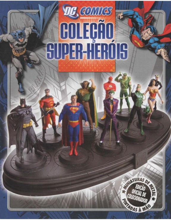 DC COMICS COLEÇAO SUPER HEROIS - PROPAGANDA DE LANÇAMENTO