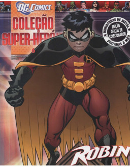 DC COMICS COLEÇAO SUPER HEROIS 006 ROBIN