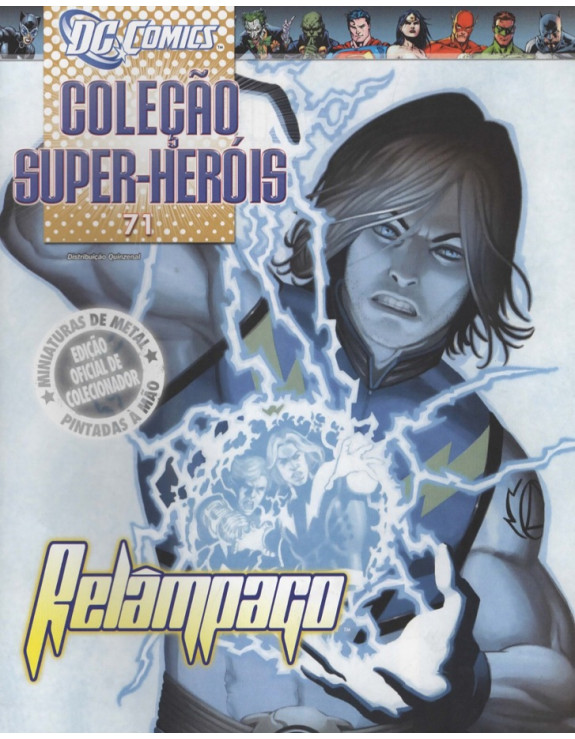 DC COMICS COLEÇAO SUPER HEROIS 071 RELAMPAGO