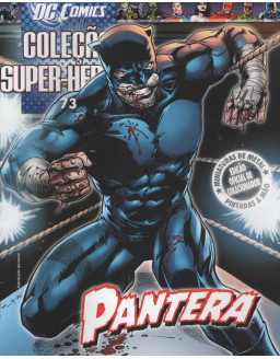 DC COMICS COLEÇAO SUPER HEROIS 073 PANTERA