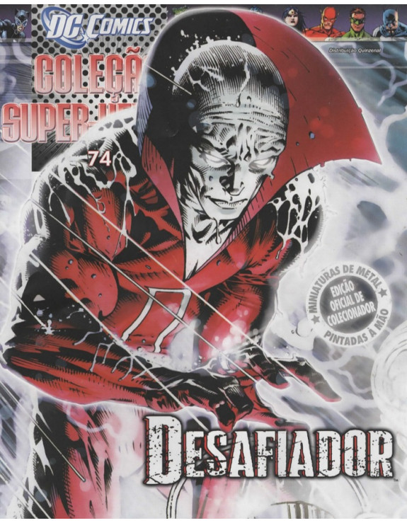 DC COMICS COLEÇAO SUPER HEROIS 074 DESAFIADOR