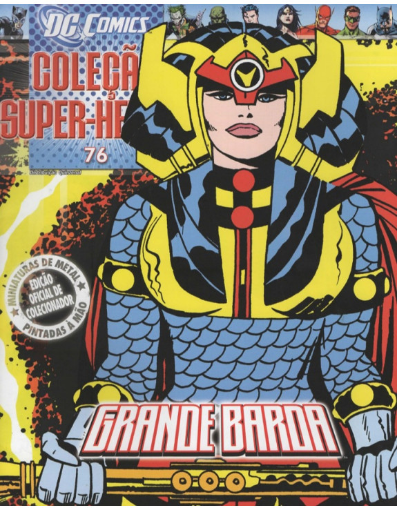 DC COMICS COLEÇAO SUPER HEROIS 076 GRANDE BARDA