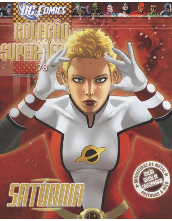 DC COMICS COLEÇAO SUPER HEROIS 078 SATURNIA