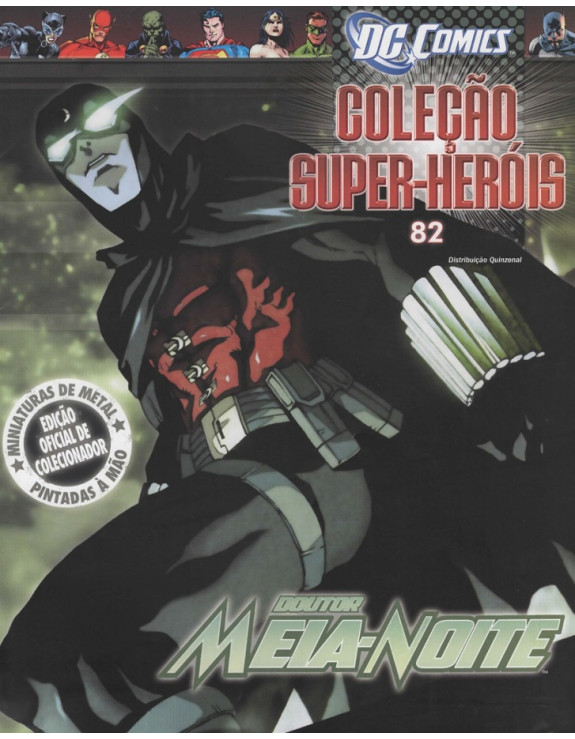 DC COMICS COLEÇAO SUPER HEROIS 082 DOUTOR MEIA NOITE