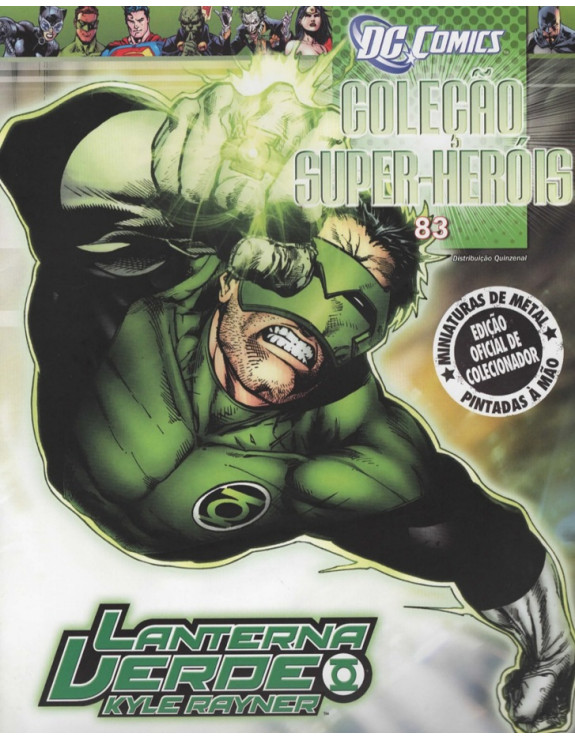 DC COMICS COLEÇAO SUPER HEROIS 083 LANTERNA VERDE