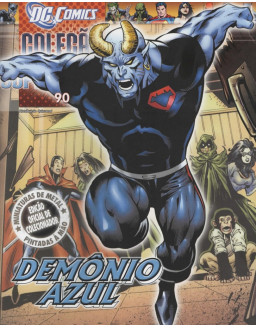 DC COMICS COLEÇAO SUPER HEROIS 090 DEMONIO AZUL