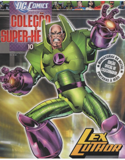 DC COMICS COLEÇAO SUPER HEROIS 010 LEX LUTOR