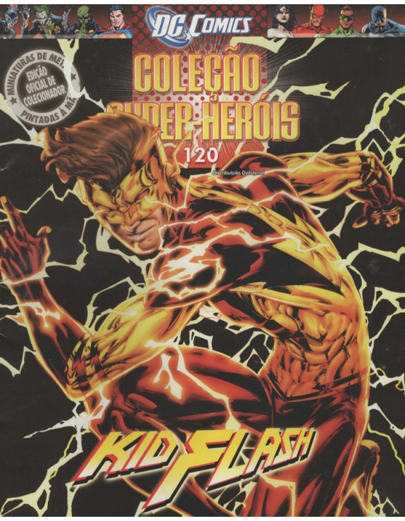 DC COMICS COLEÇAO SUPER HEROIS 120 KID FLASH