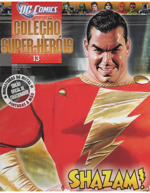 DC COMICS COLEÇAO SUPER HEROIS 013 SHAZAM