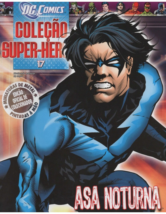 DC COMICS COLEÇAO SUPER HEROIS 017 ASA NOTURNA