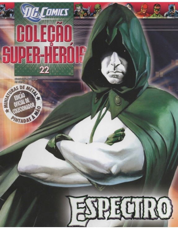 DC COMICS COLEÇAO SUPER HEROIS 022 ESPECTRO
