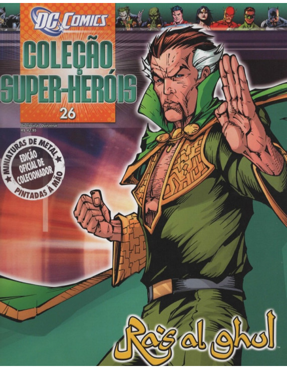 DC COMICS COLEÇAO SUPER HEROIS 026 RAS AL GHUL