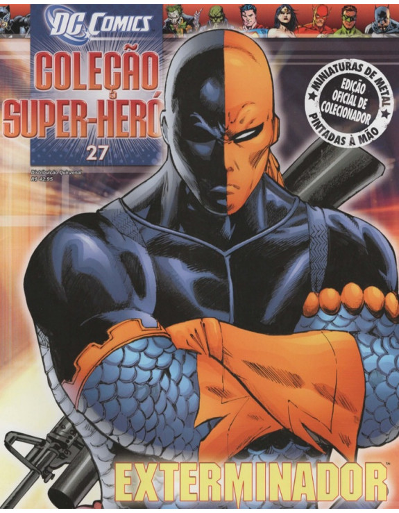 DC COMICS COLEÇAO SUPER HEROIS 027 EXTERMINADOR