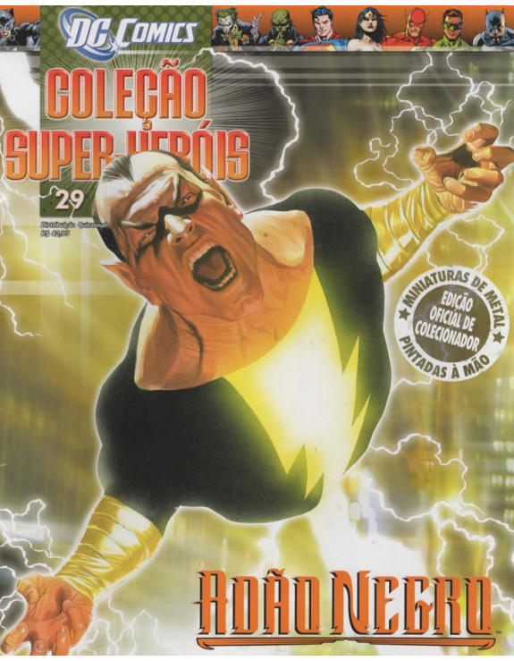 DC COMICS COLEÇAO SUPER HEROIS 029 ADAO NEGRO