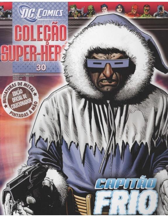DC COMICS COLEÇAO SUPER HEROIS 030 CAPITAO FRIO