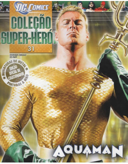 DC COMICS COLEÇAO SUPER HEROIS 031 AQUAMAN