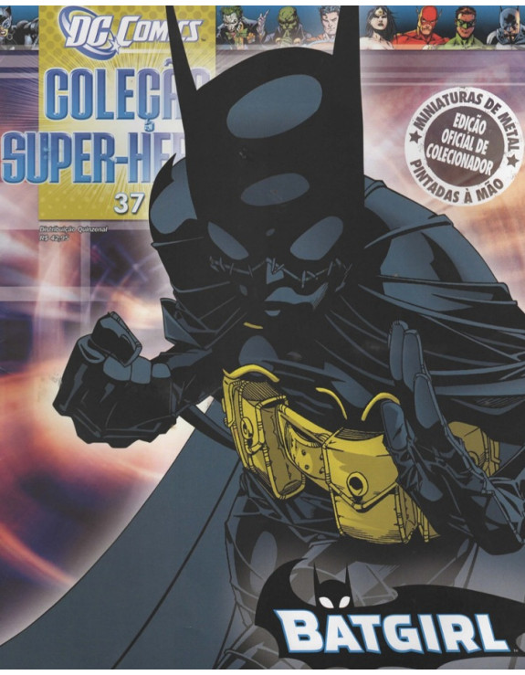 DC COMICS COLEÇAO SUPER HEROIS 037 BARGIRL