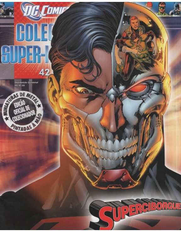 DC COMICS COLEÇAO SUPER HEROIS 042 SUPERCIBORGUE