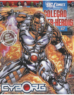 DC COMICS COLEÇAO SUPER HEROIS 047 CYBORG